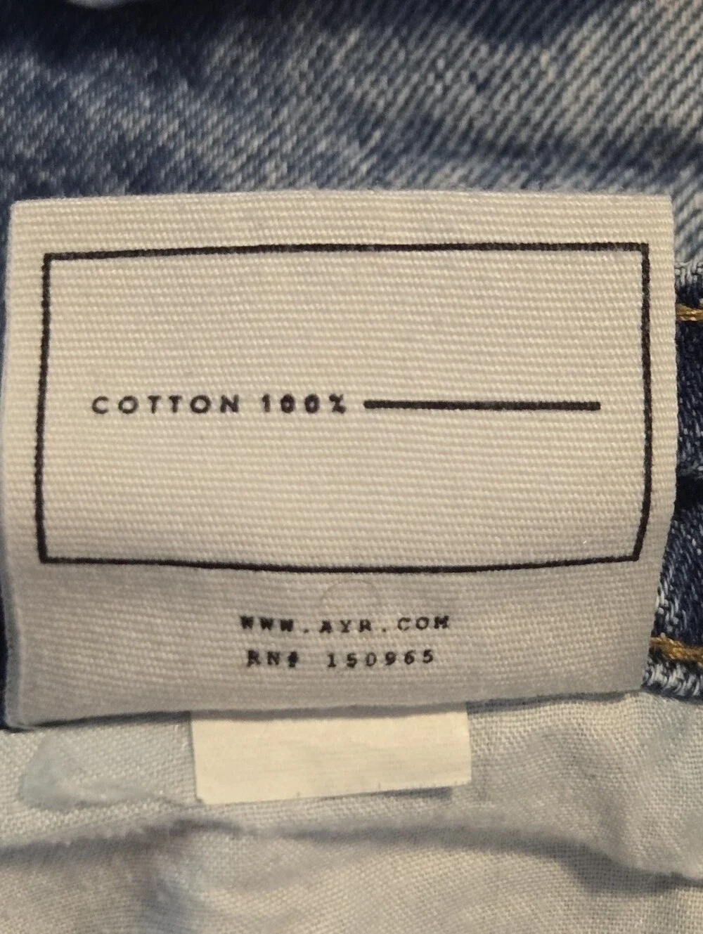 AYR womens denim